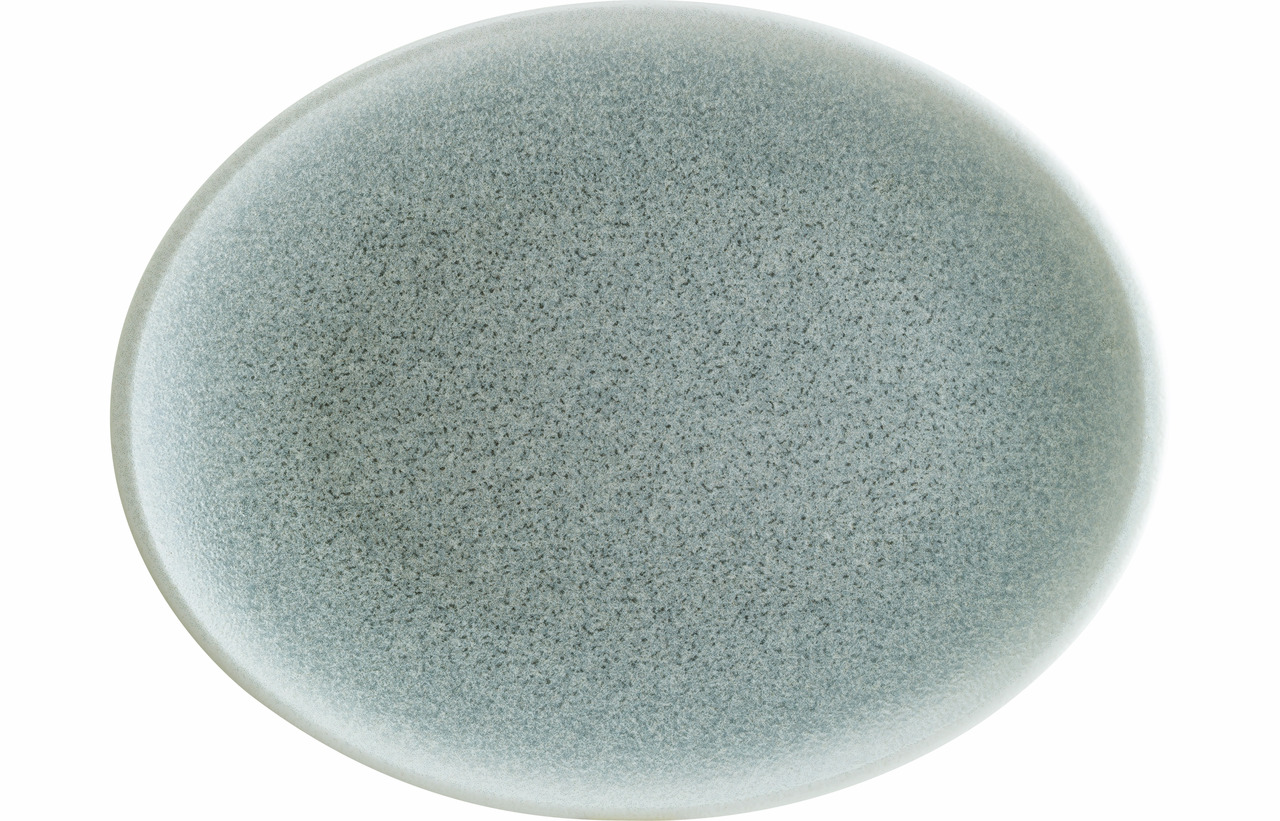Platte oval Moove 310 x 240 mm Luca Ocean