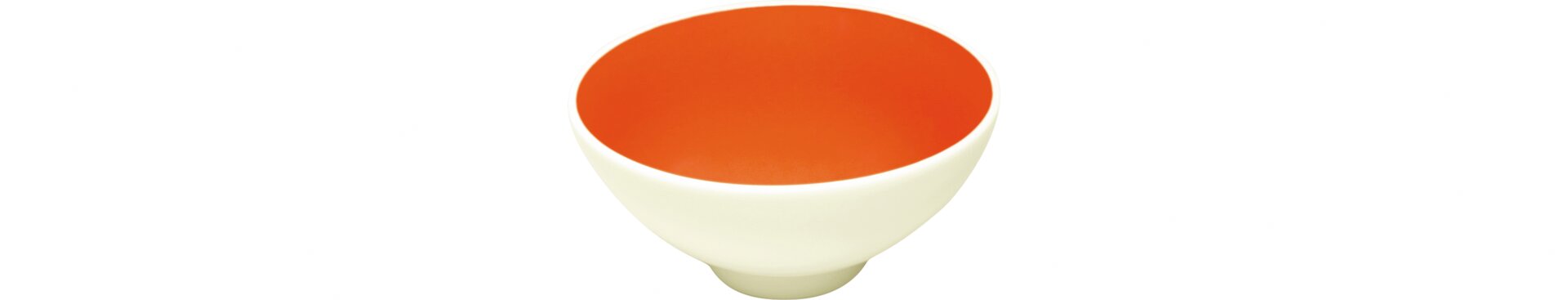 Schale rund 120 mm / 0,28 l orange