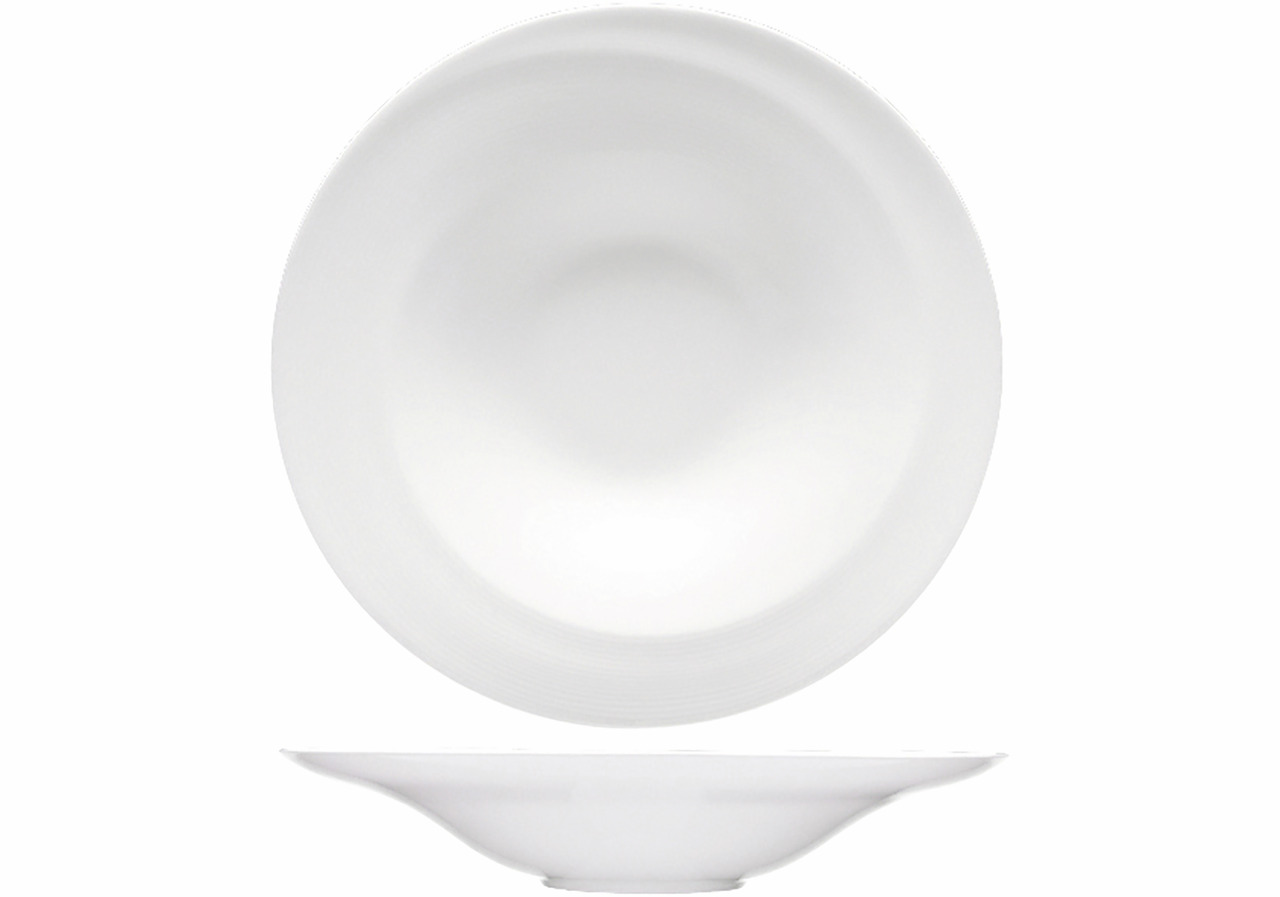 Teller tief 235 mm weiß Zen