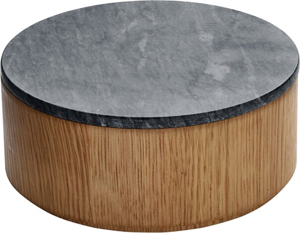Gourmet-Bowl Eiche mit Marmordeckel 160 mm / 0,50 l Spotlights