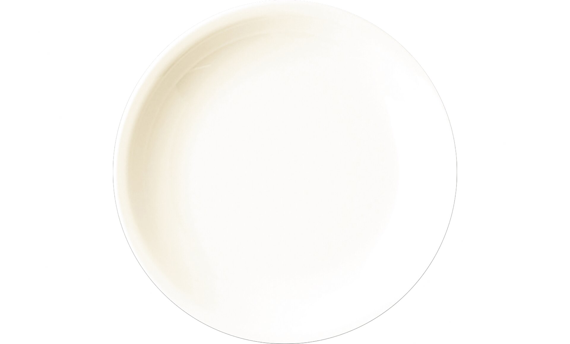 Coupteller tief rund 260 mm crème