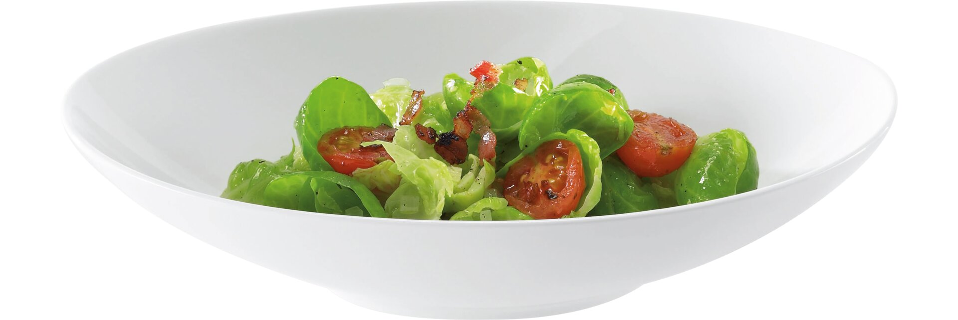 Salatschale oval 160 x 100 mm / 0,31 l creme Fine Dine