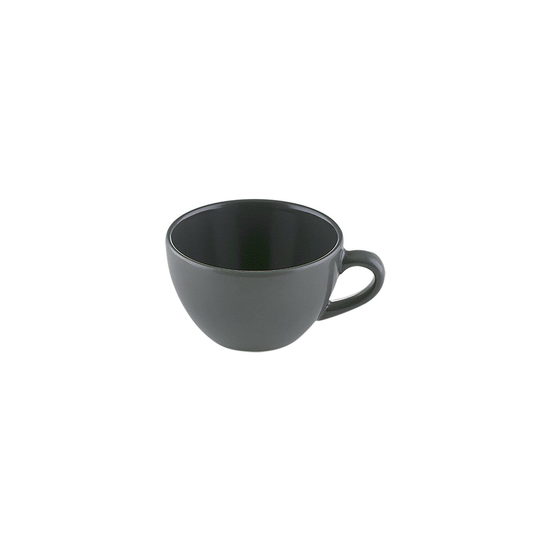 Espressotasse 71 mm / 0,09 l black uni