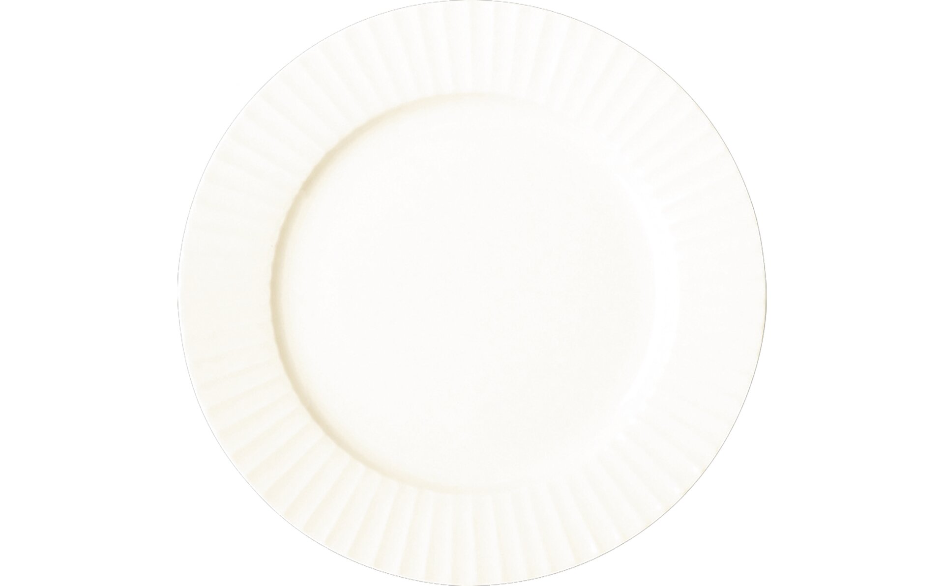 Teller flach 270 mm crème