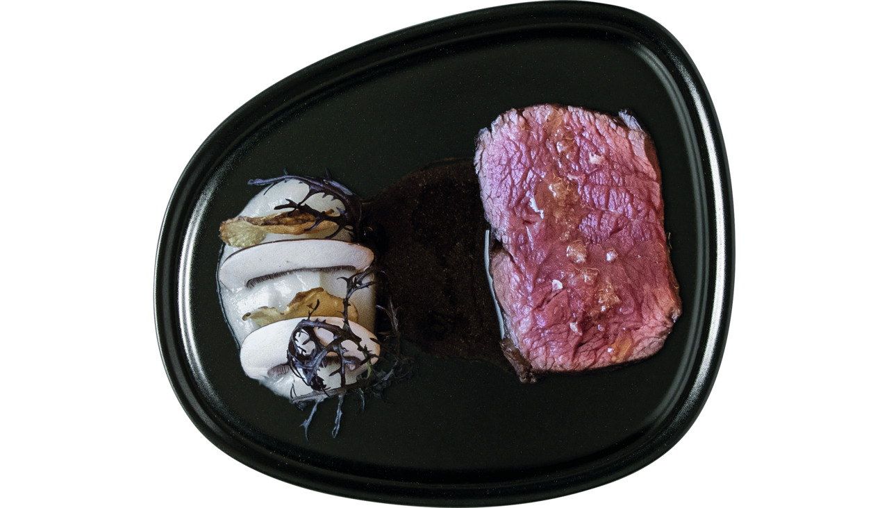 Steakplatte 245 x 205 mm Piuma Notte