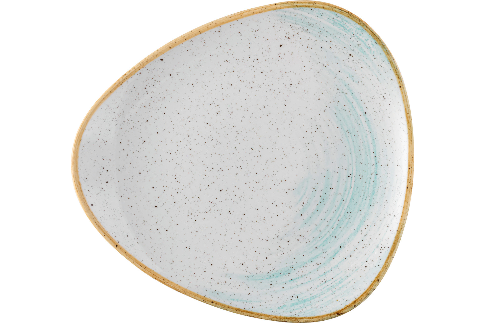 Teller Lotus dreieckig 265 mm Accents Duck Egg