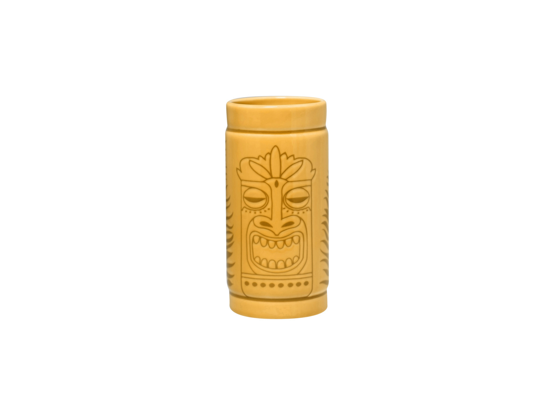 Becher Tiki 70 mm / 0,40 l gelb