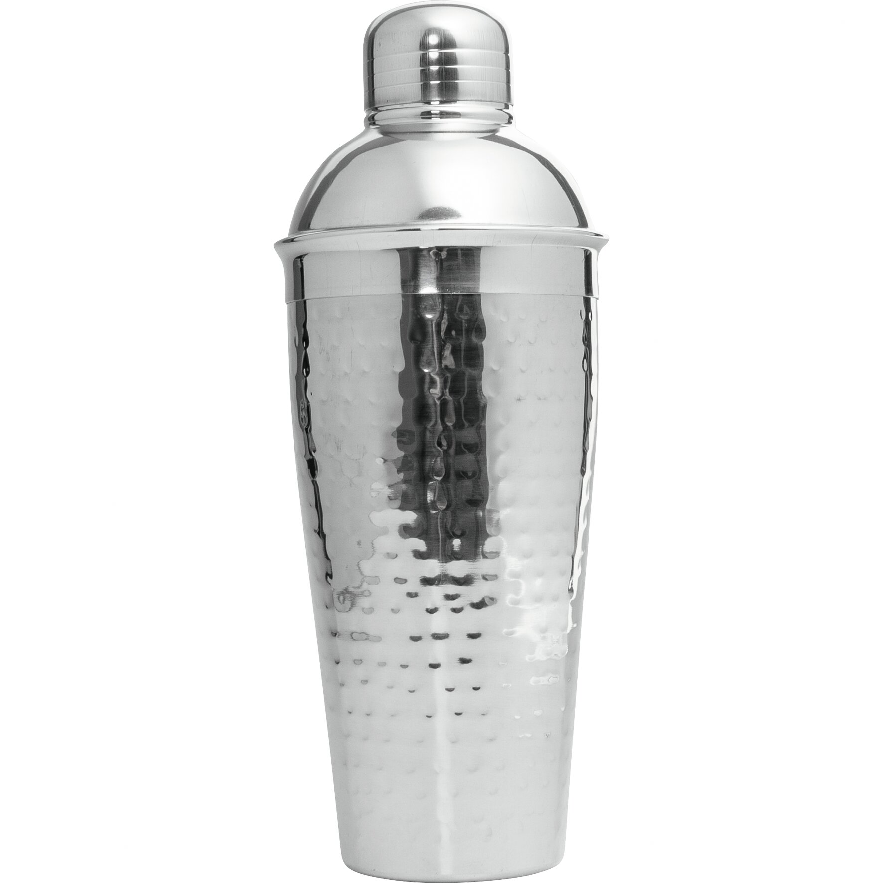 Shaker 240 mm hoch Hammerschlag-Optik Edelstahl Bar
