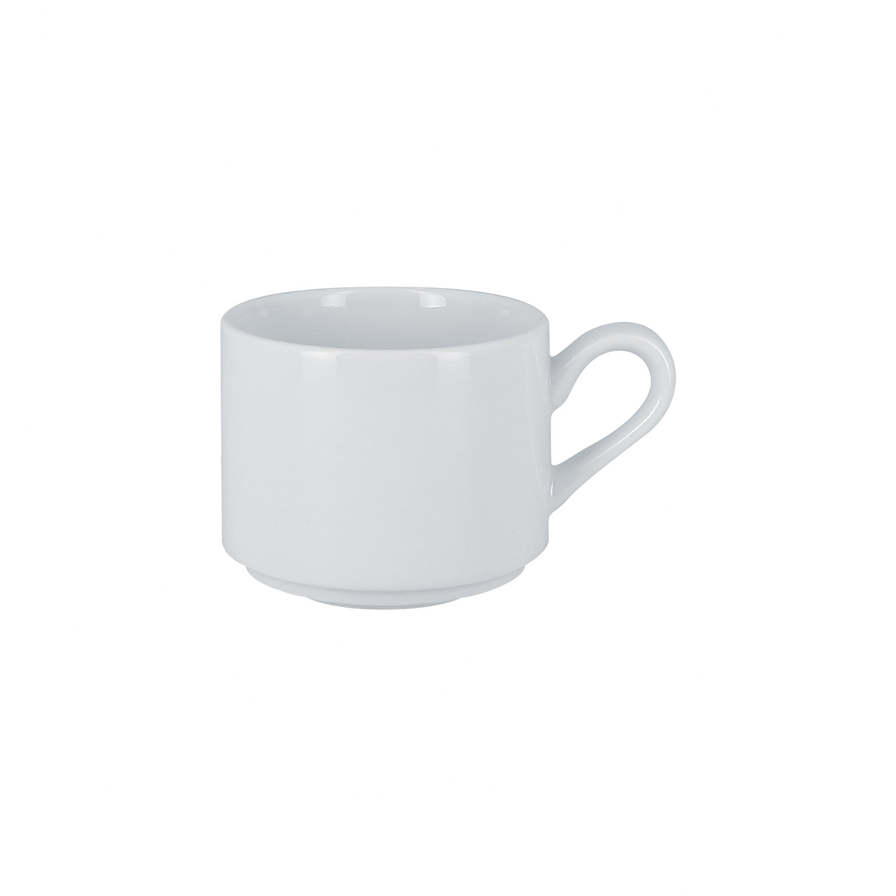 Kaffeetasse stapelbar 0,20 l bright-white Access