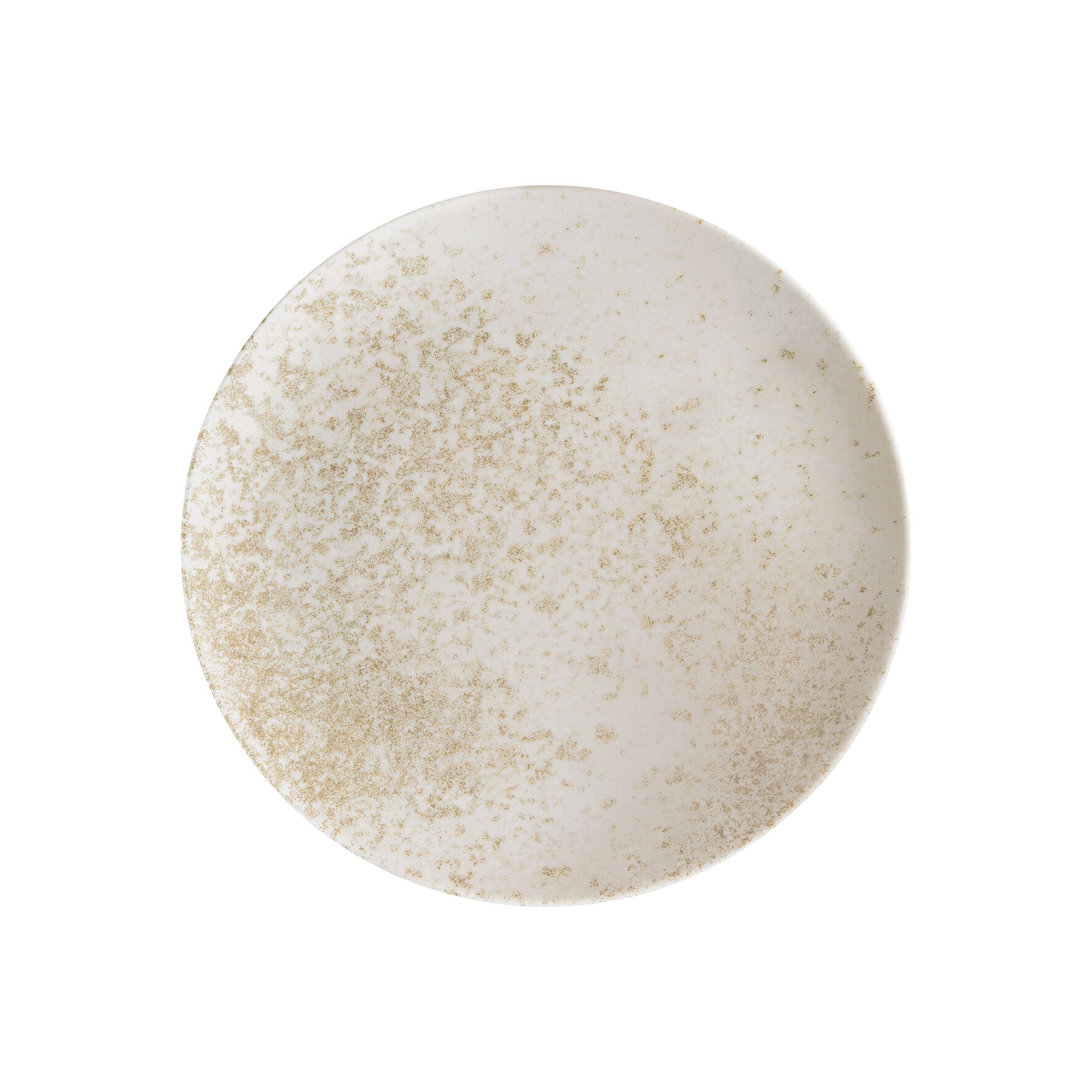 Coupteller flach rund 281 mm beige