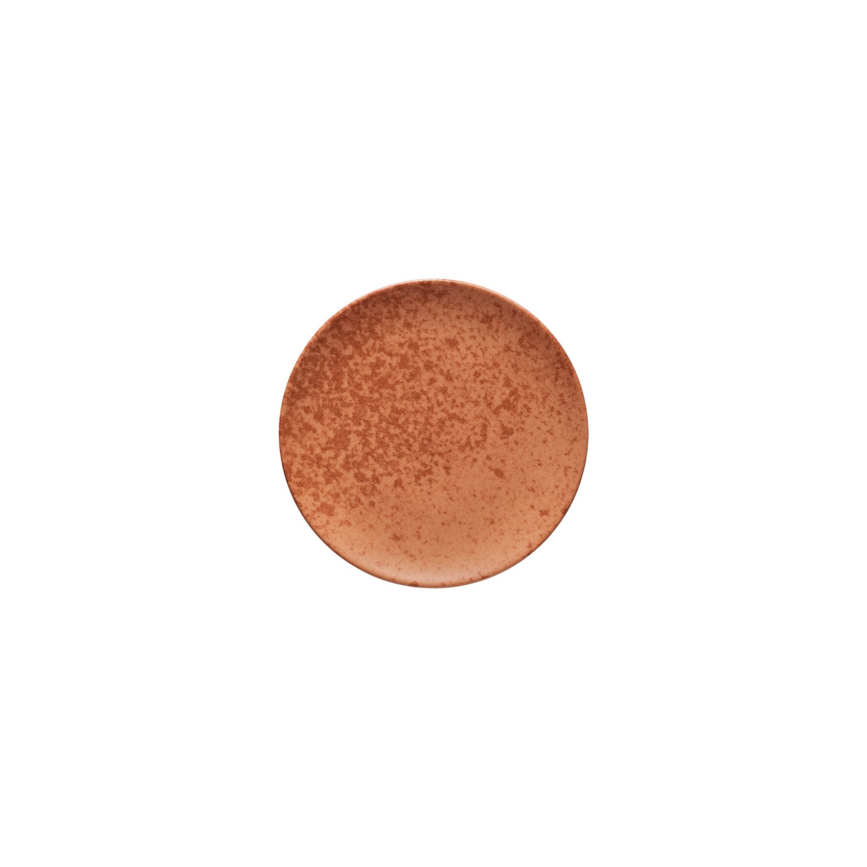 Coupteller flach 150 mm orange