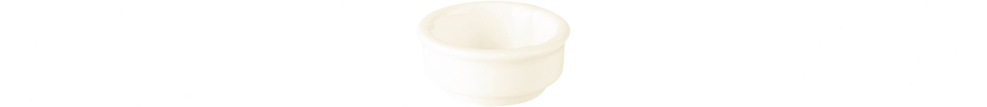 Butterschälchen stapelbar 70 mm / 0,06 l creme