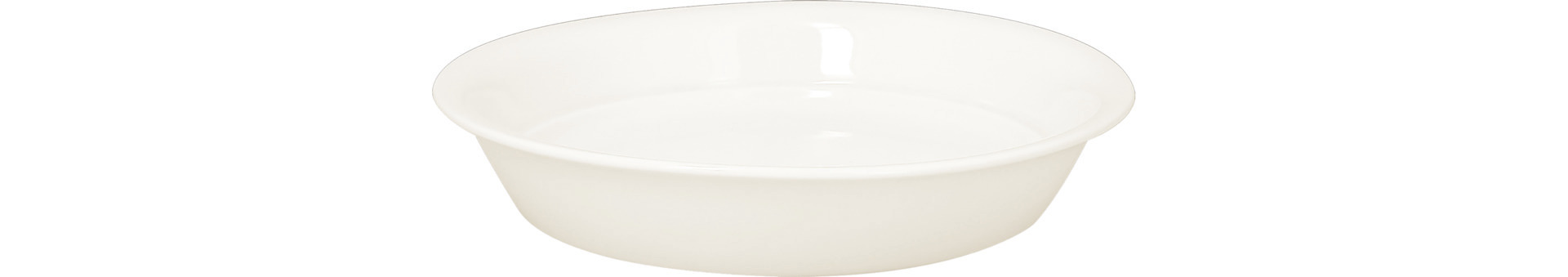 Platte tief rund amaze 200 mm plain-white