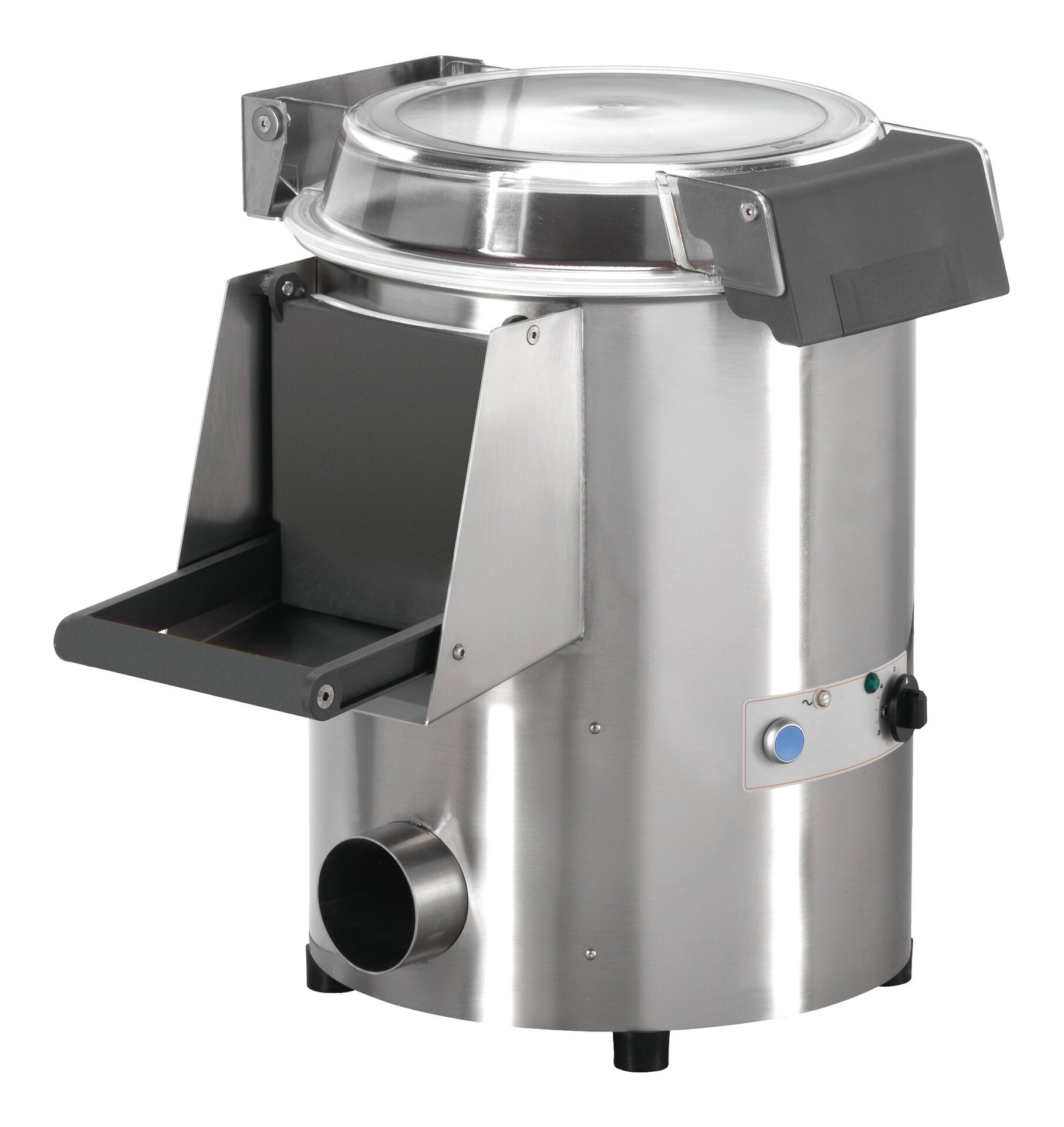 Kartoffelschäler 5 kg mit 60 kg/h 520 x 630 x 590 mm