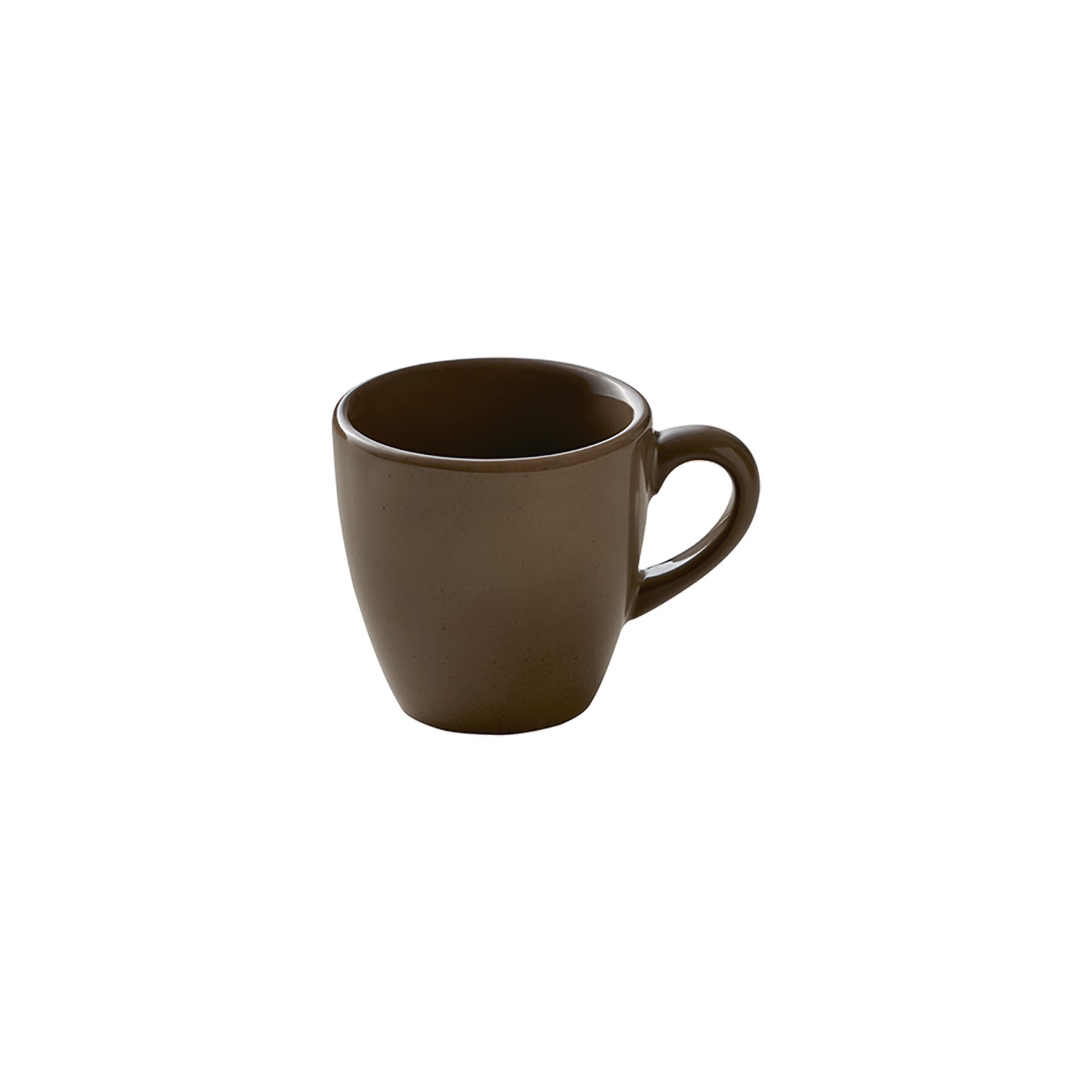 Tasse 62 mm / 0,09 l dark brown uni Sandstone dark brown