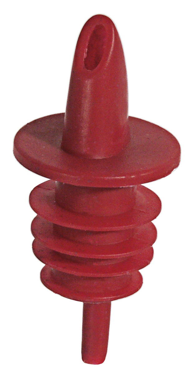 Universalausgießer 70 mm / Durchmesser Durchlauf 4 mm / rot