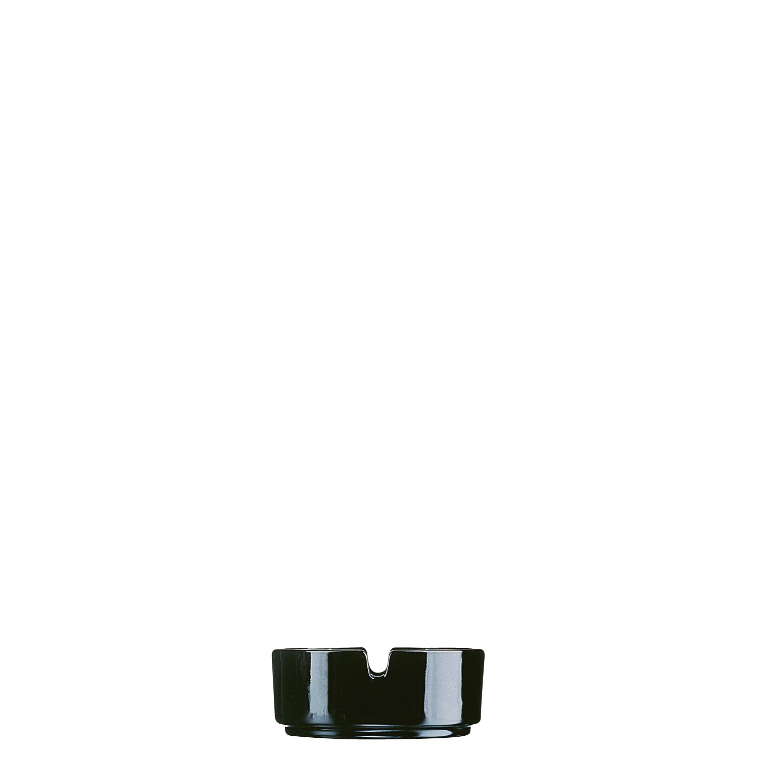 Aschenbecher stapelbar 85 mm schwarz
