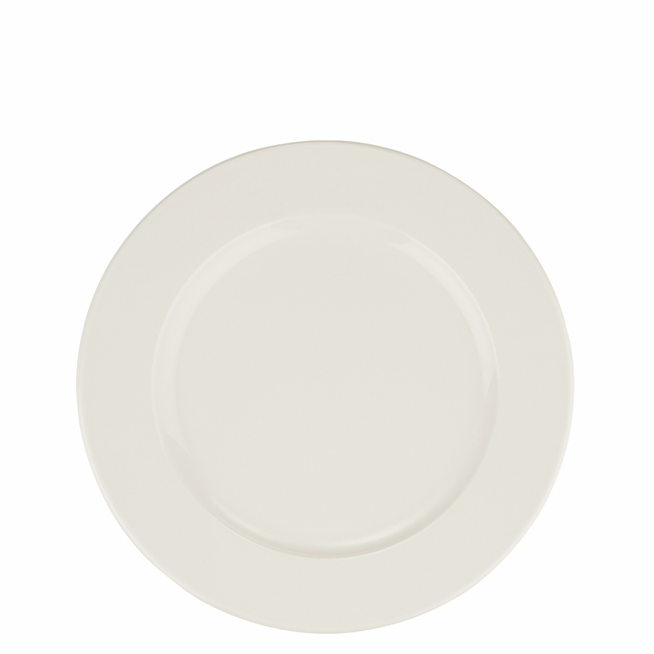 Teller flach 252 mm Banquet Cream