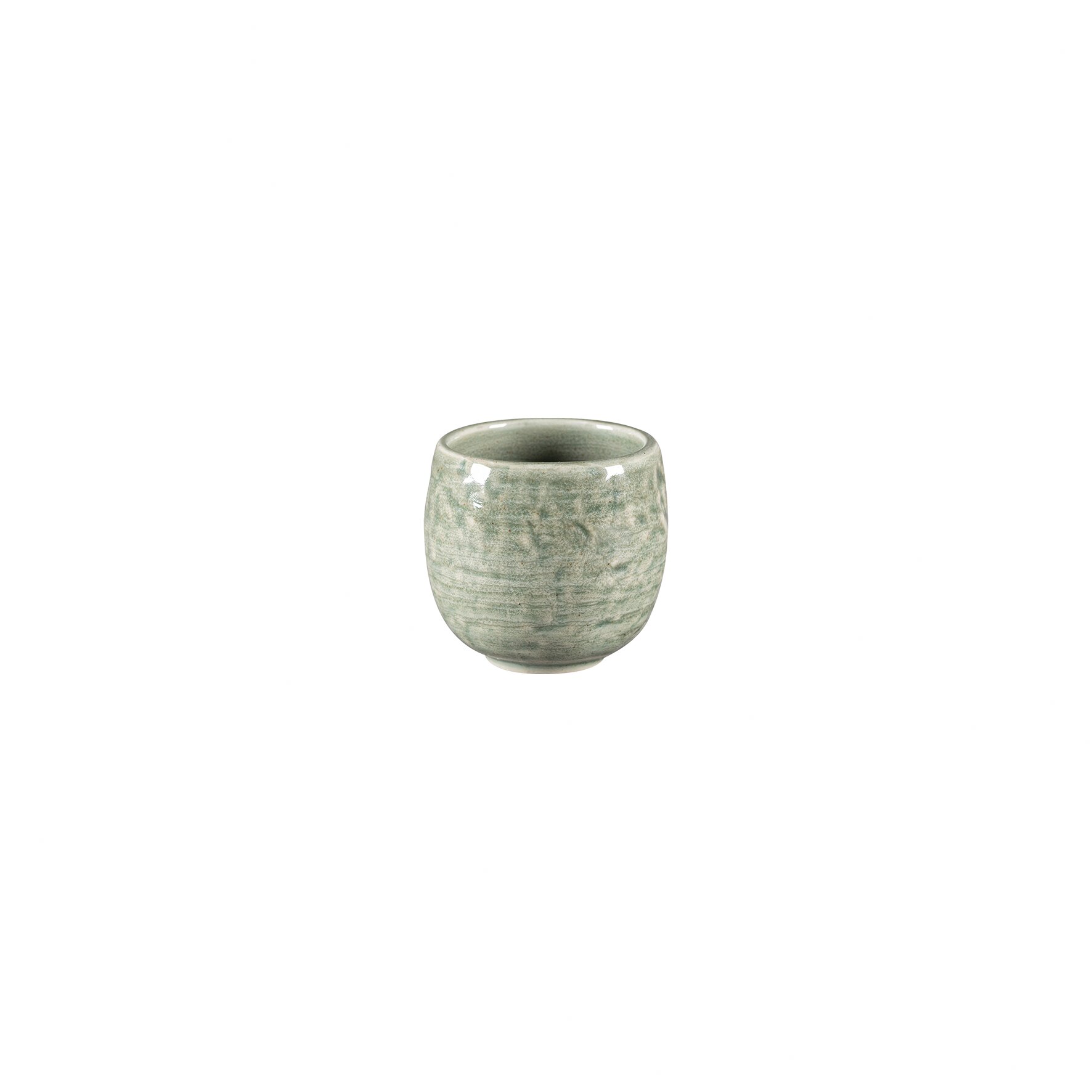 Tasse ohne Henkel 60 mm / 0,10 l Sage green Krush Sage Green