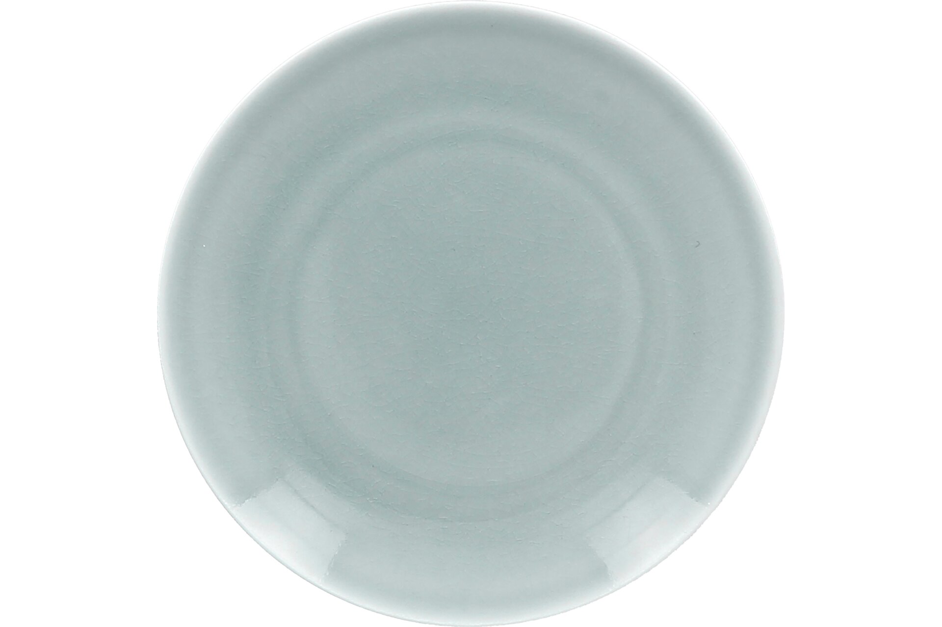 Coupteller flach 240 mm plain-blue Vintage
