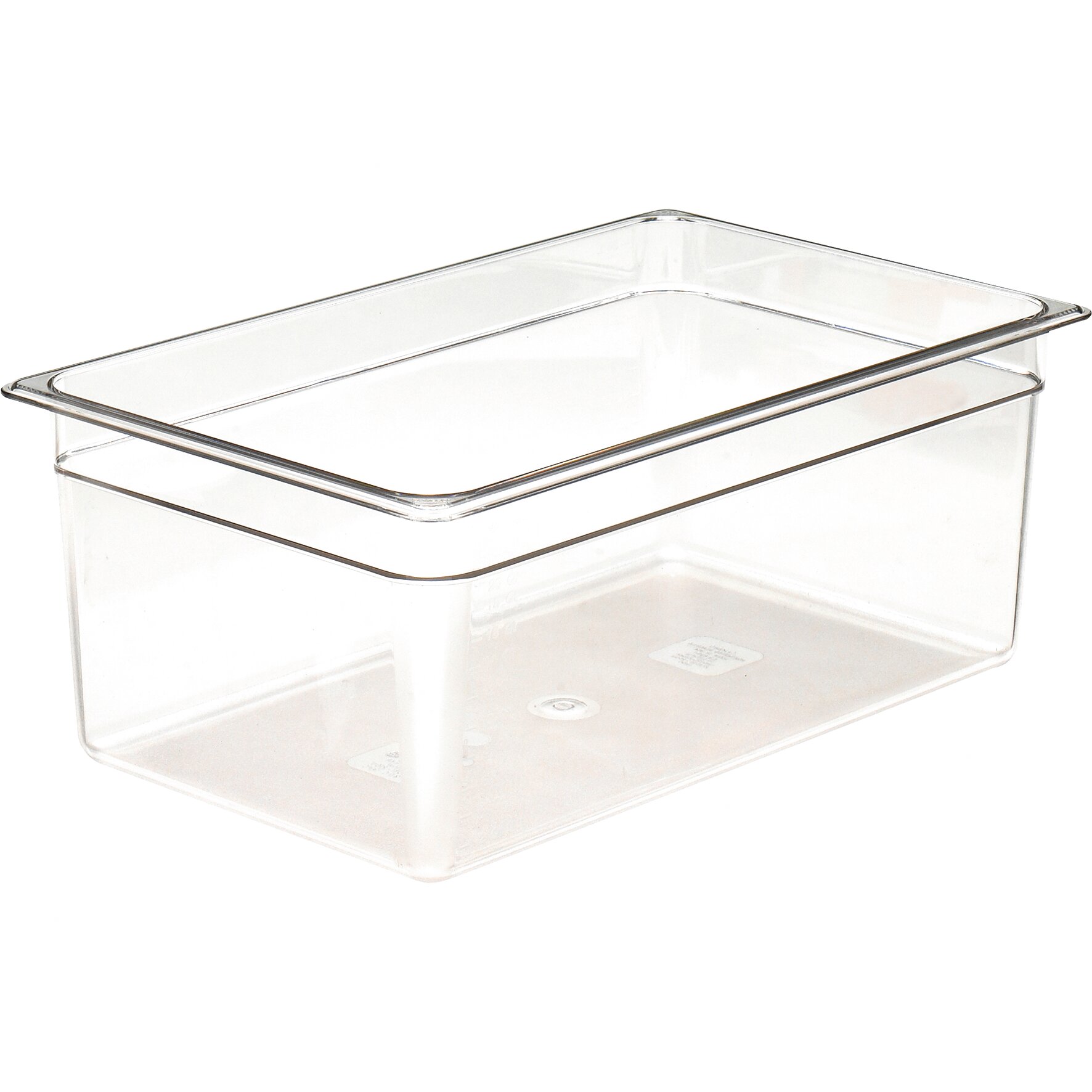 GN-Behälter GN 1/1 530 x 325 x 200 mm Copolymer BPA-frei transparent black