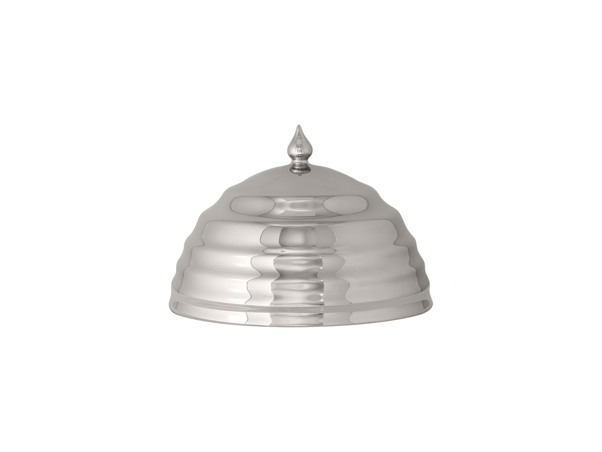 Cloche Drop 180 mm silber Hide