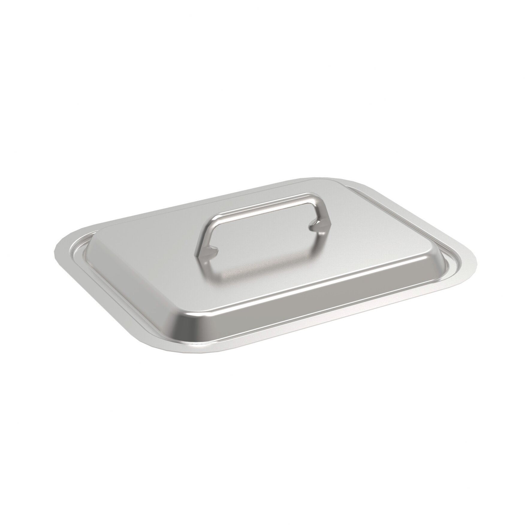 Kochdeckel GN 1/2 mit Griff / Edelstahl