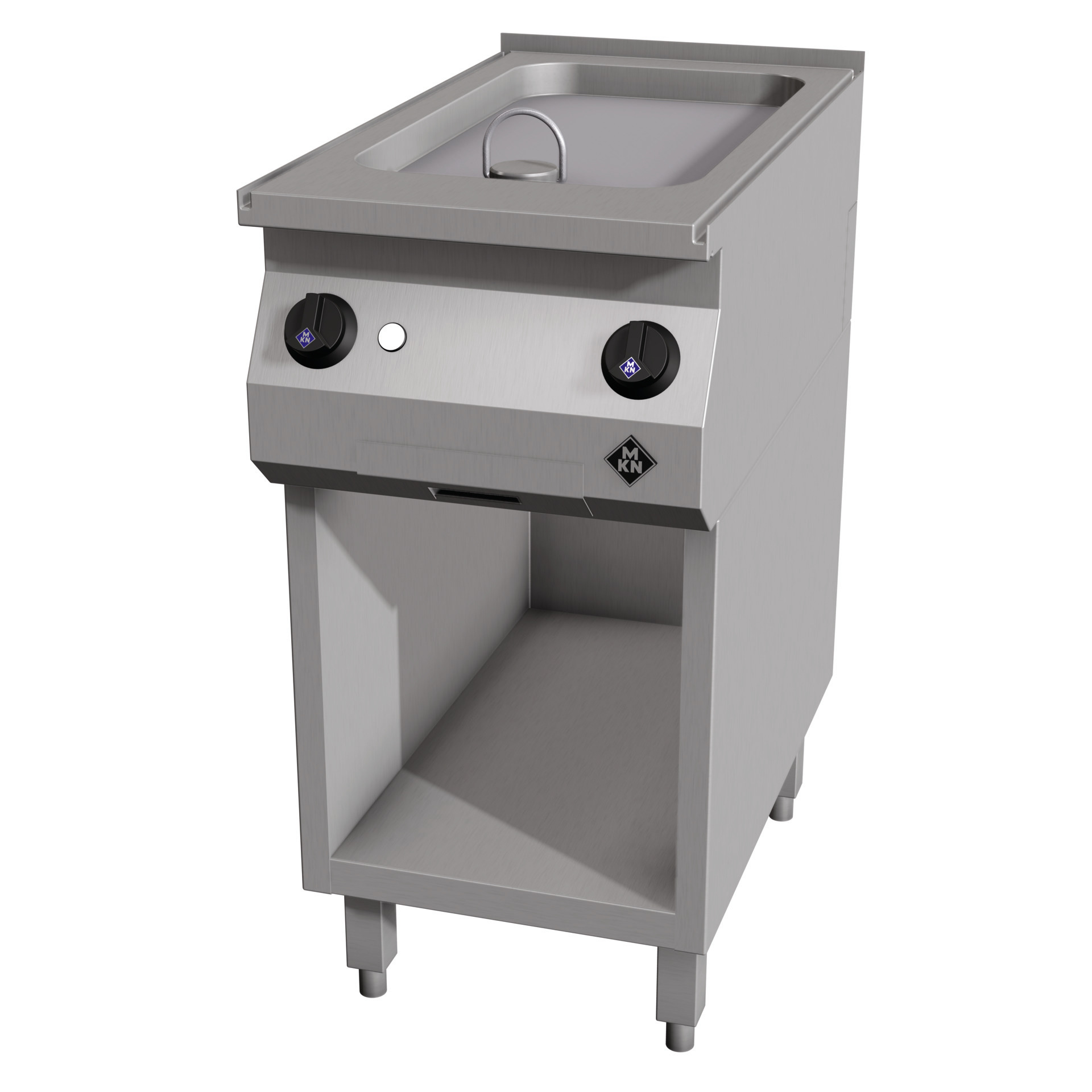Elektro-Griddleplatte glatt PowerBlock / 3/4 Supra / Bratfläche 300 x 540 mm