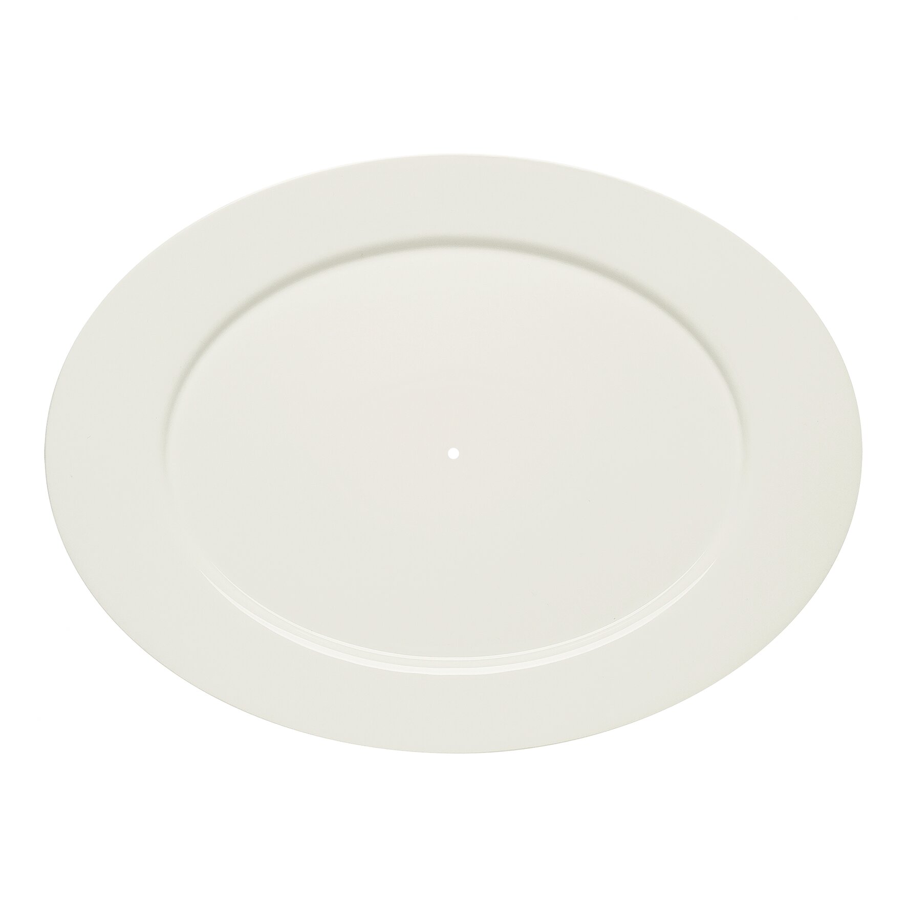 Etageren-Platte oval mit Fahne 378 x 277 mm