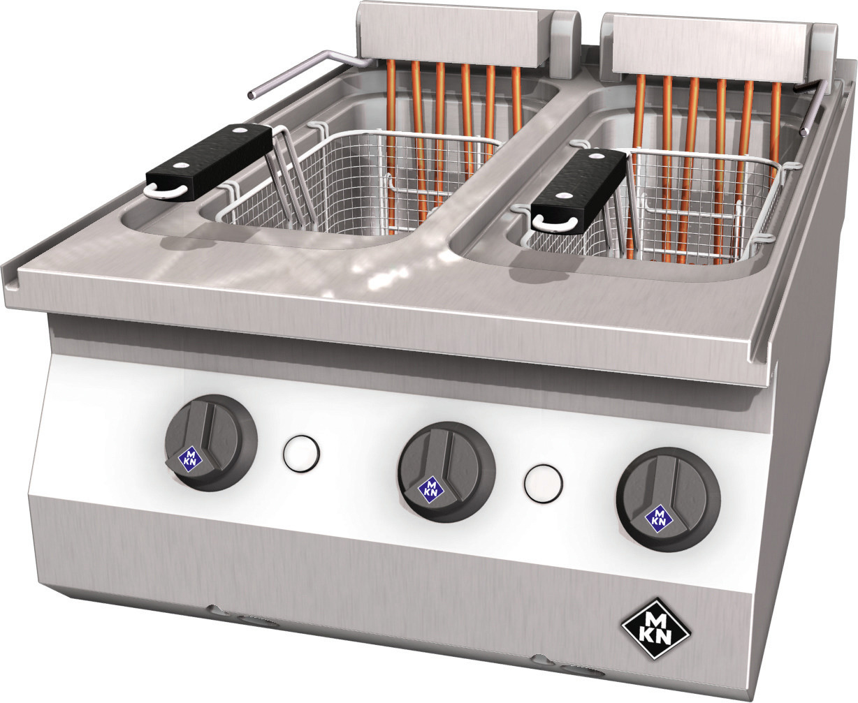 Elektro-Fritteuse 2 x 12,50 l /  London II/ 20,00 kW / 500 x 700 x 270 mm