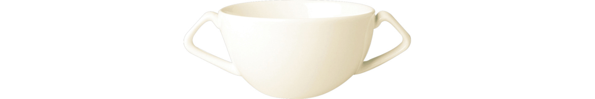 Suppentasse mit 2 Henkel 114 mm / 0,35 l crème
