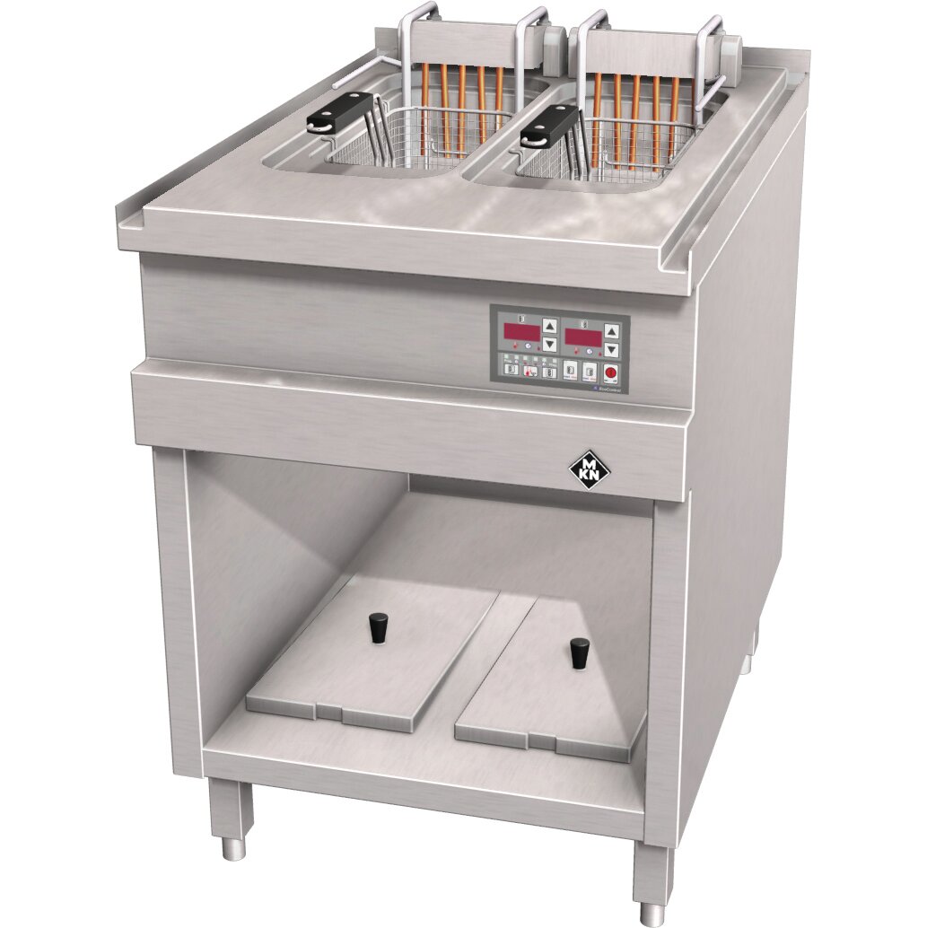 Elektro-Fritteuse 2 x 12,50 l /London II + EcoControl / 600 x 850 x 700 mm