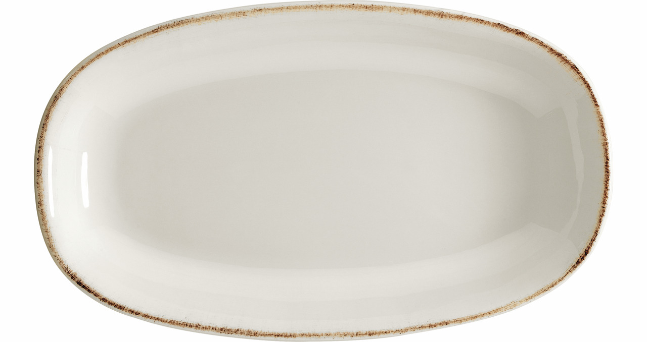 Platte oval Gourmet 335 x 195 mm Retro
