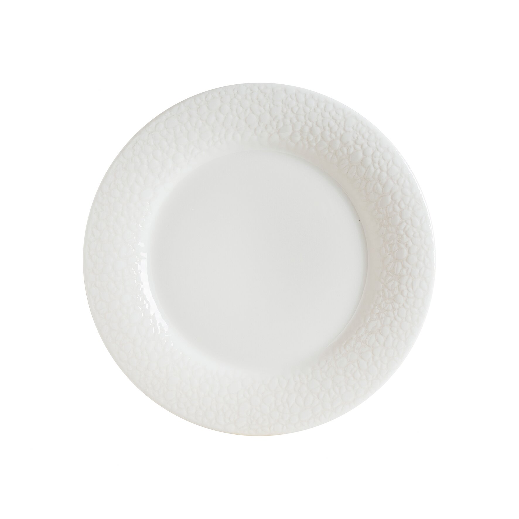 Albus Teller flach 243 mm creme Marlena