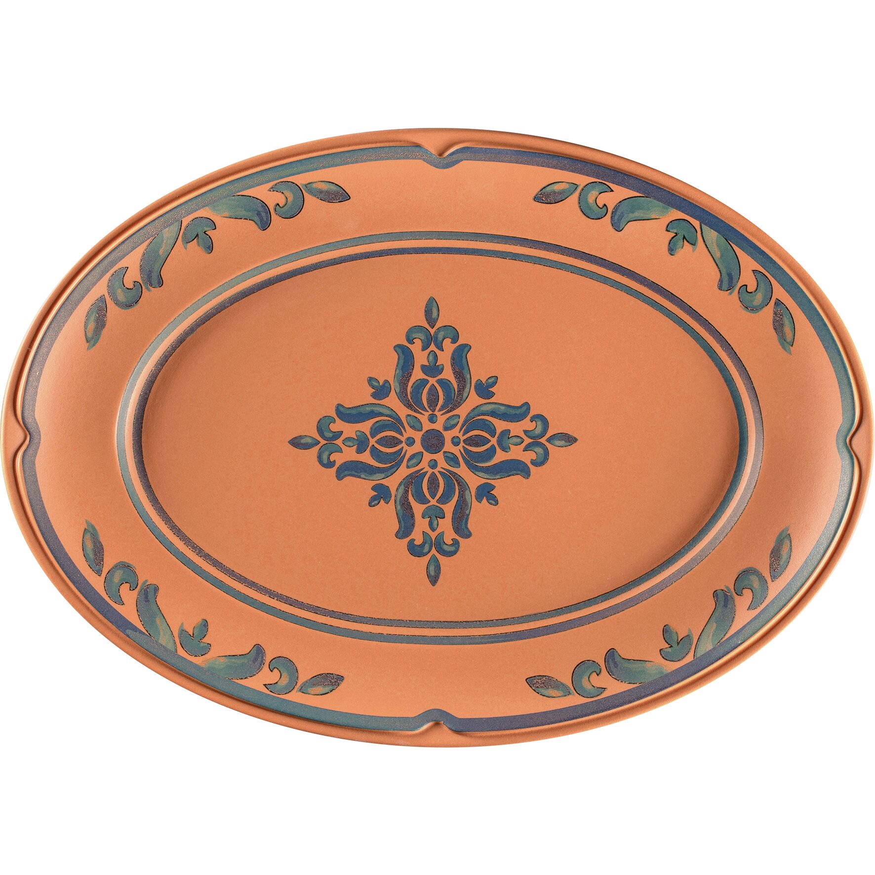 Teller oval 382 x 269 x 33 mm Tero Ostia