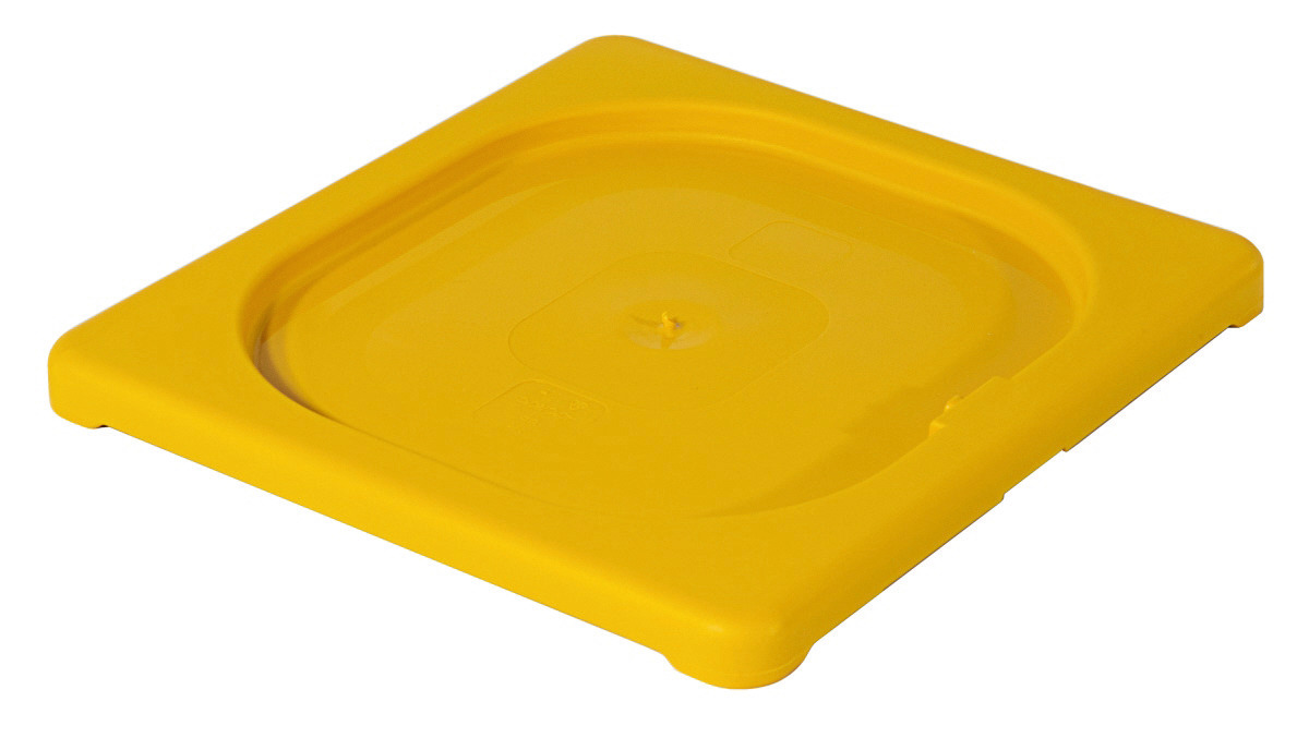 GN-Deckel GN 1/6 176 x 162 mm Polypropylen gelb
