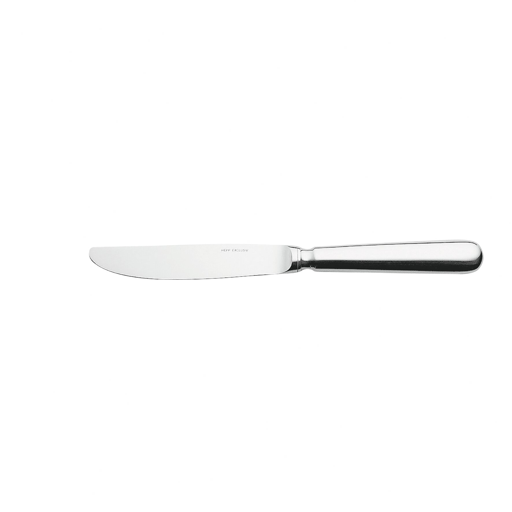 Menümesser Monoblock 223 mm versilbert Baguette versilbert