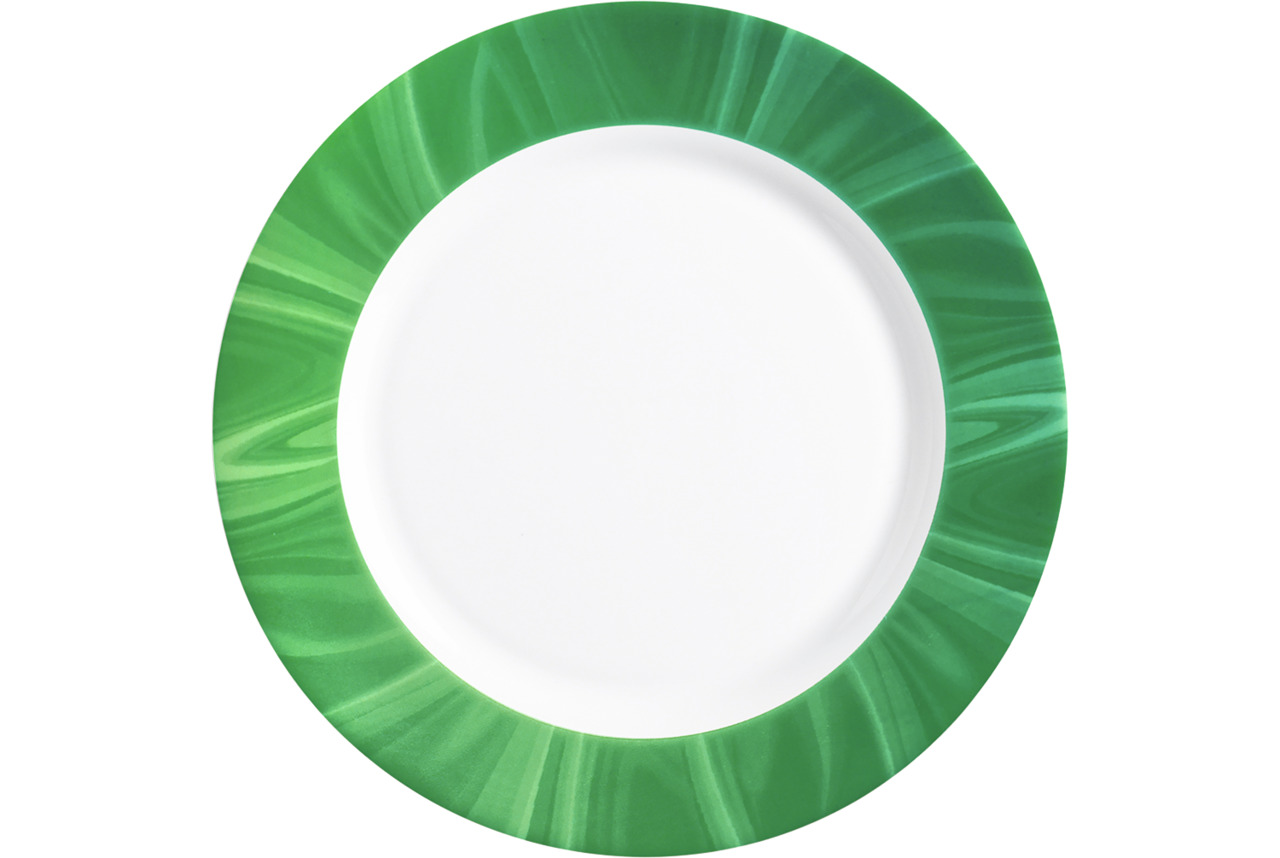 Teller flach 233 mm grün Natura Green