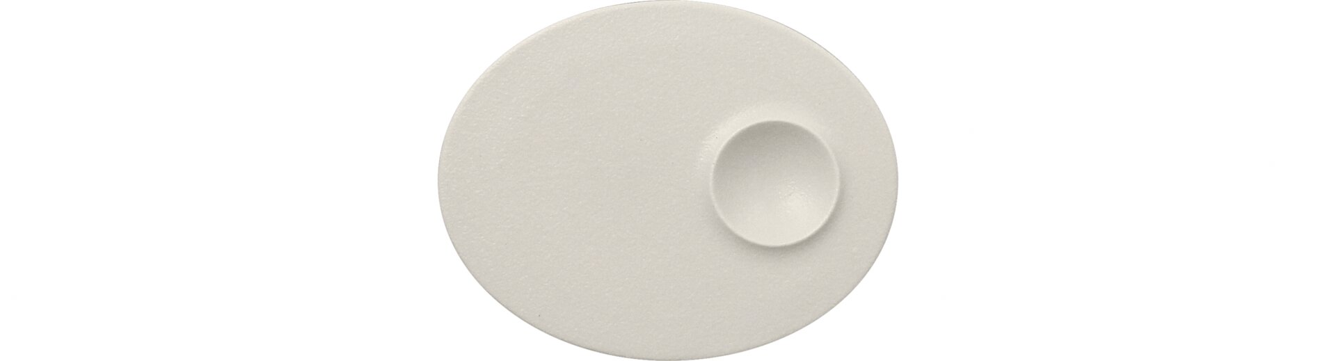 Teller oval 180 x 110 mm sand Neofusion