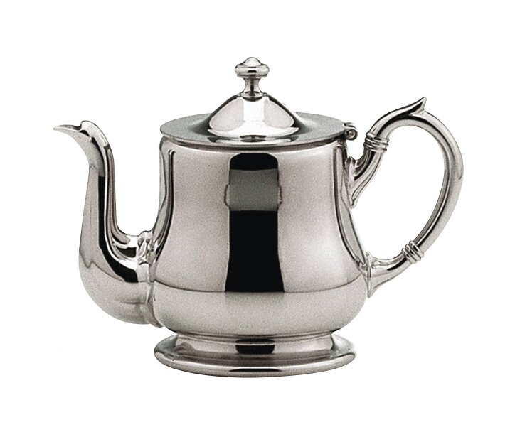 Teekanne 0,70 l versilbert Tradition