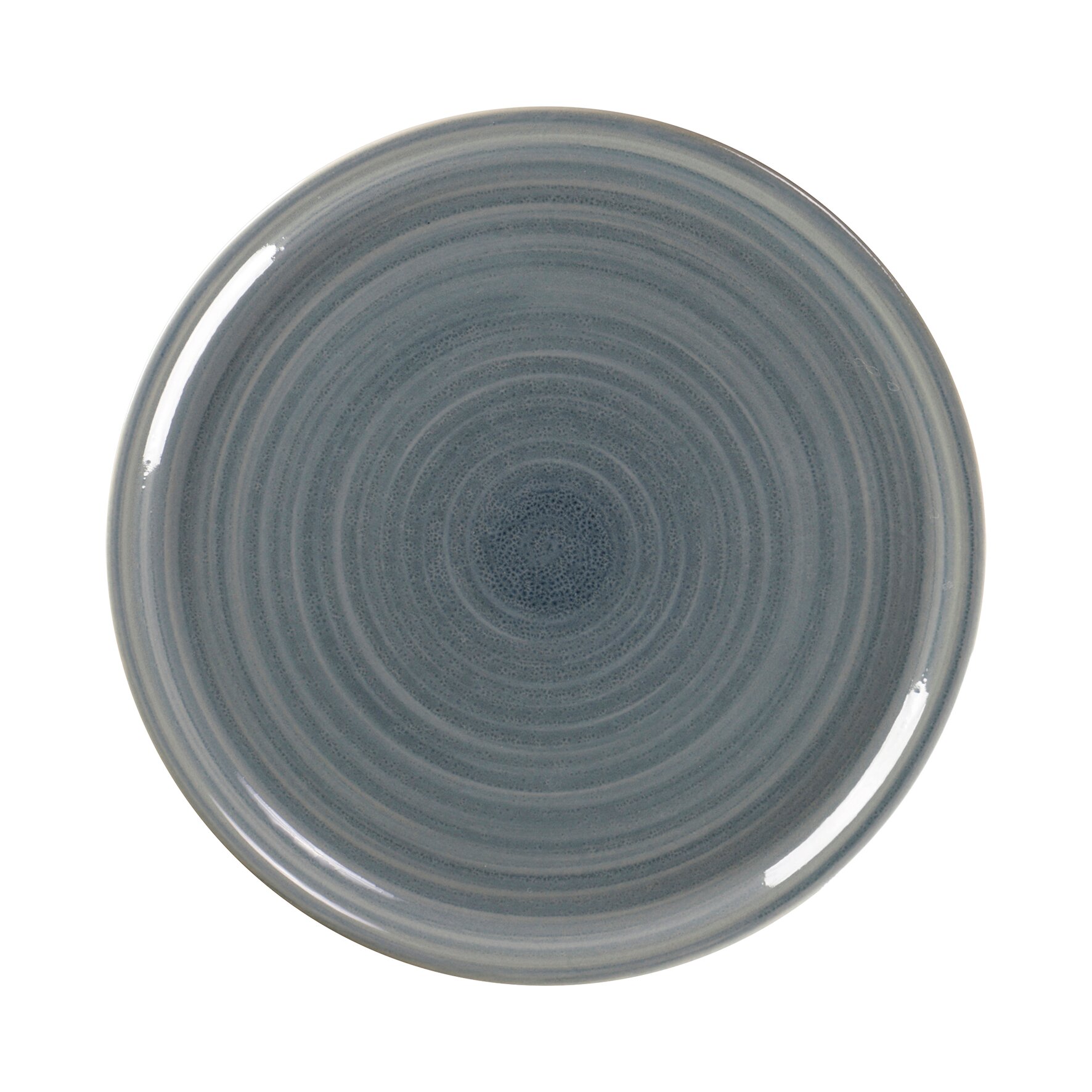 Pizzateller 328 mm jade blue Spot Jade Blue