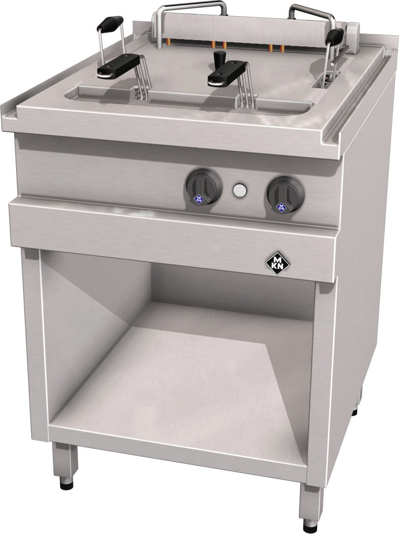 Elektro-Fritteuse 1 x 30,00 l / Paris /  10,00 kW / 600 x 700 x 700 mm + Zusatz