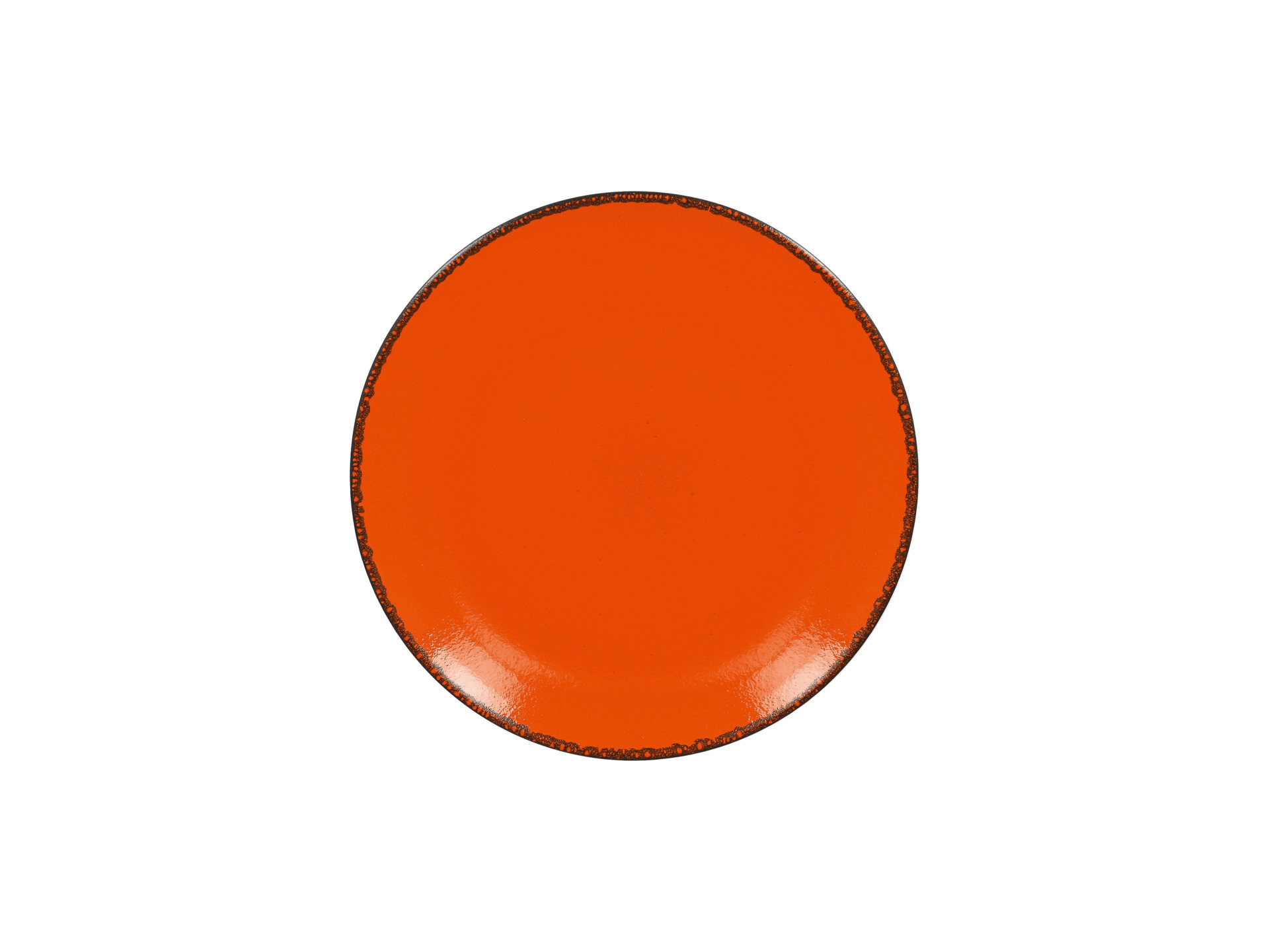 Coupteller flach 240 mm orange