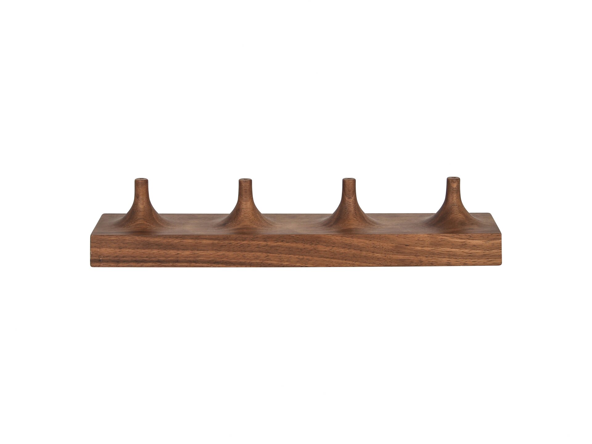 Holzbasis rechteckig mit 4 Löcher 288 x 73 mm