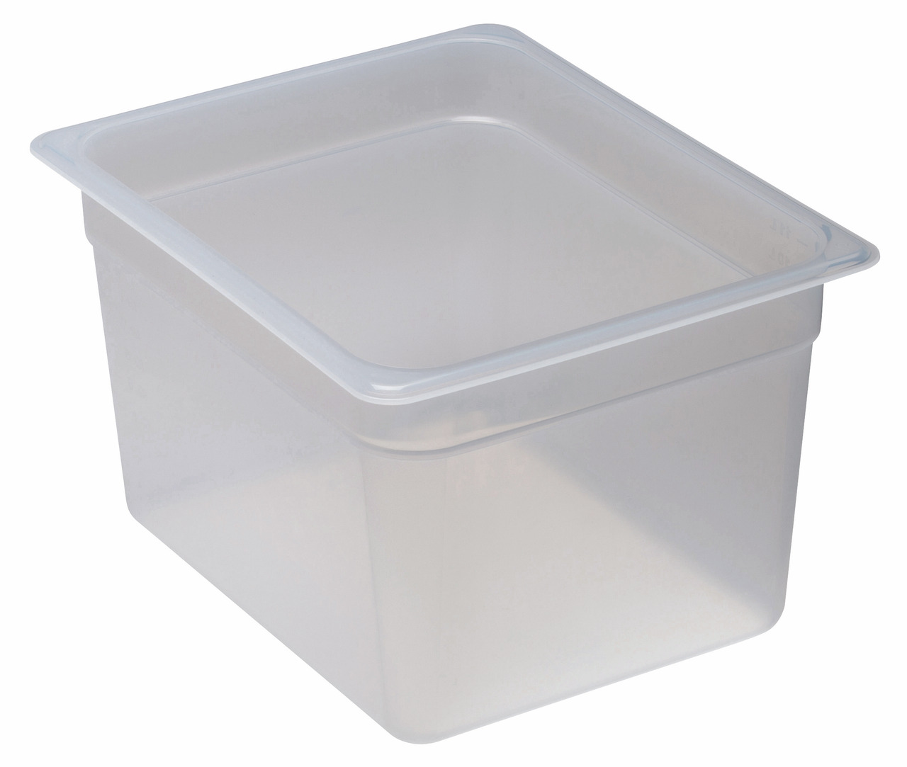 Frischhaltebox GN 1/2 325 x 265 x 200 mm Polypropylen transparent Frischhaltebox GN 1/2 325 x 265 x 200 mm Polypropylen transparent
