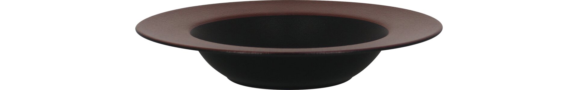 Teller tief 230 mm bronze