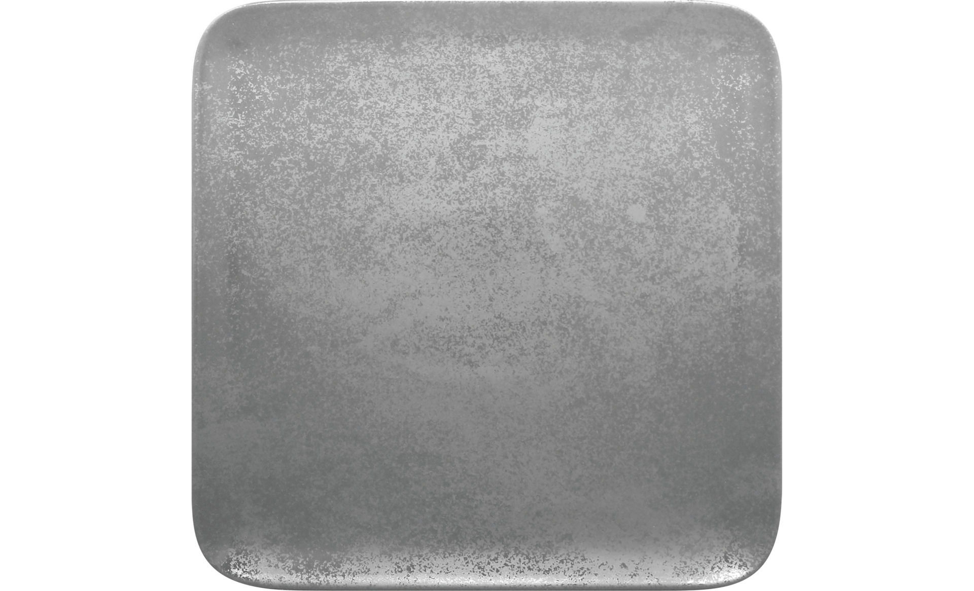 Teller quadratisch 270 x 270 mm grau