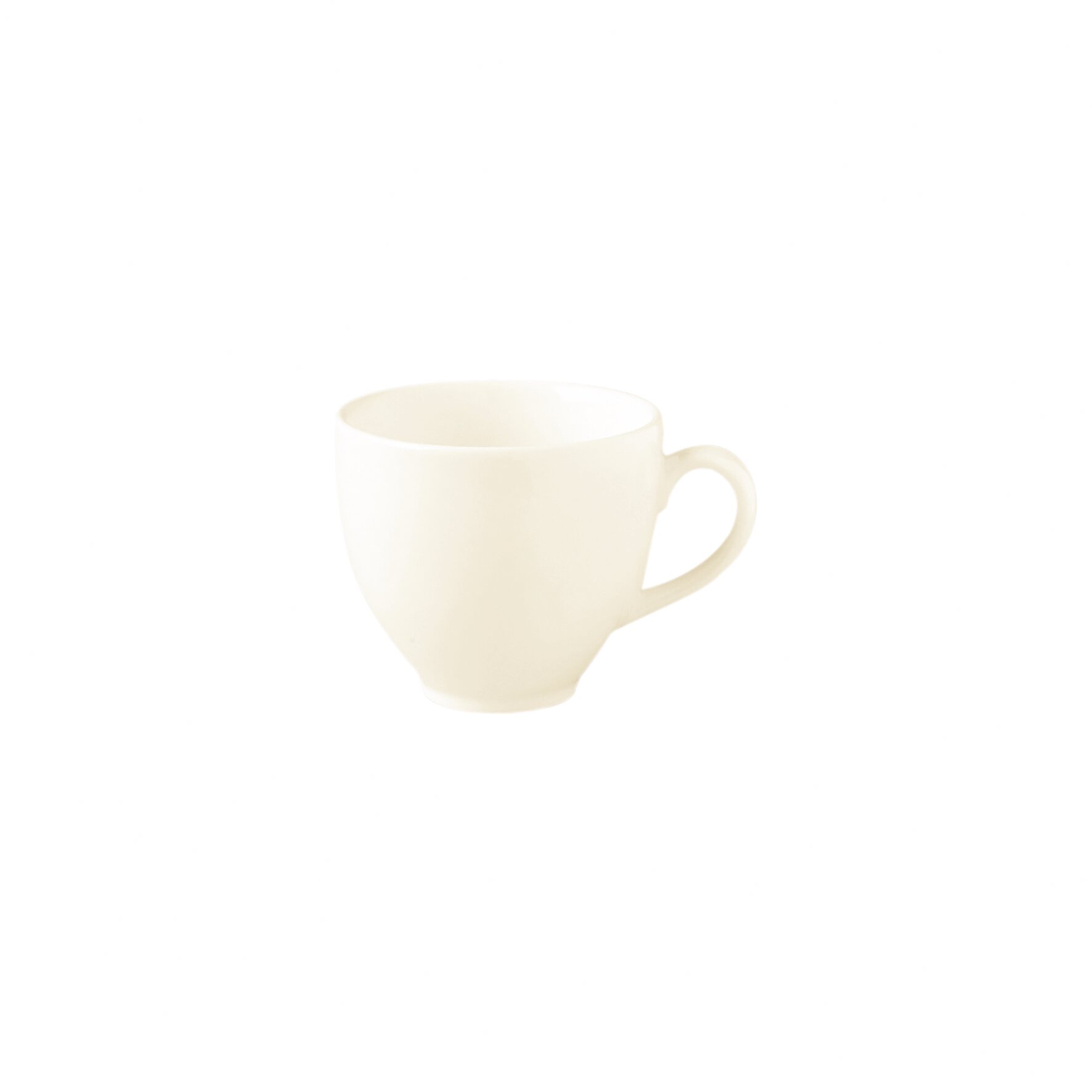 Tasse nicht stapelbar 60 mm / 0,09 l creme Classic Gourmet