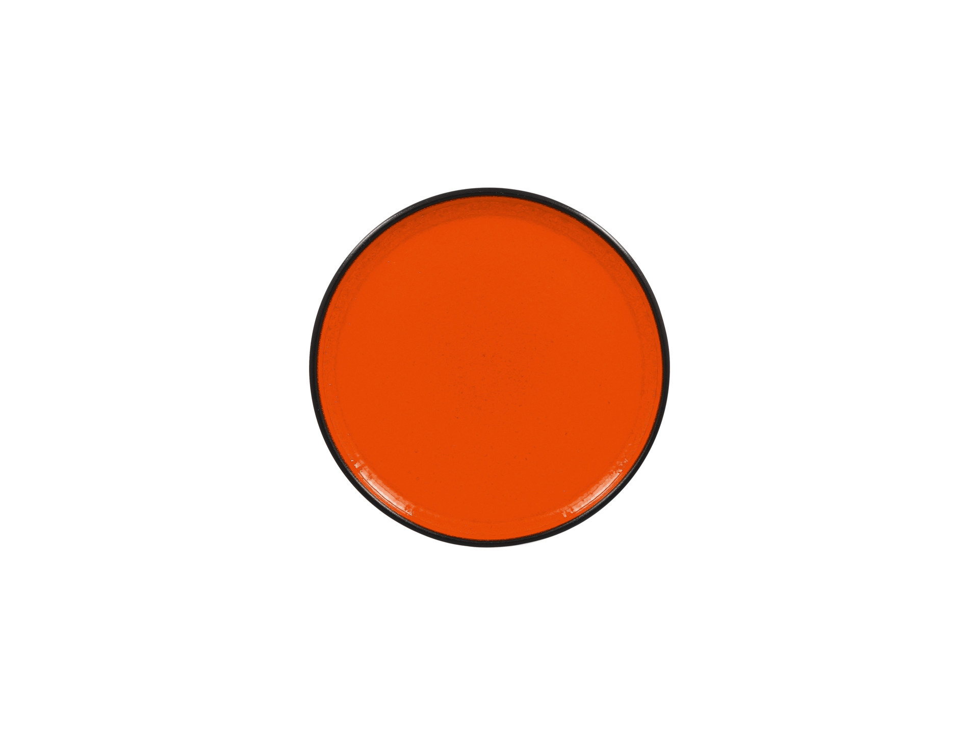 Teller flach ohne Rand 200 mm orange auch als Deckel für Teller tief FRNODP20