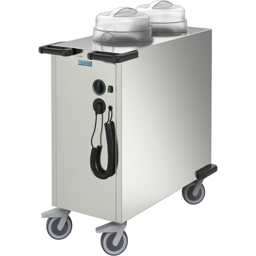 Tellerstapler 2-fach beheizt für Teller 270 - 330 mm verstellbar